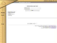 Tablet Screenshot of eadmin.kdupg.edu.my
